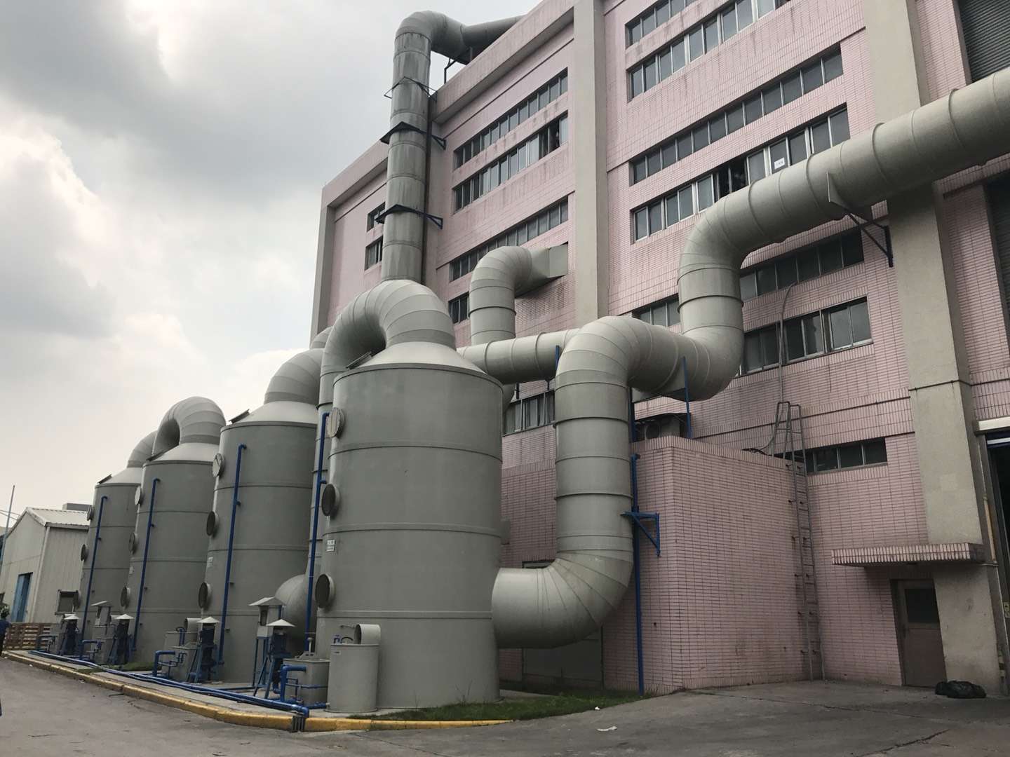 PP噴淋塔與PP洗滌塔的安裝使用事項